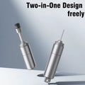 Mobile Phone Card Removal Aluminum Alloy Sim Card Tray Pin Eject Removal Tool 2-In-1 Cleaner Portable Keychain for Mobile Phones