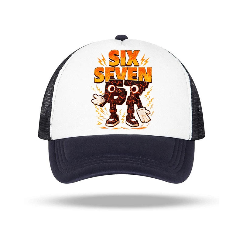 Steal a Brainrot 67 Baseball Cap Anime Character Print Sun Hat Child Adults Adjustable Peaked Caps Summer Casual Hats Xmas Gifts