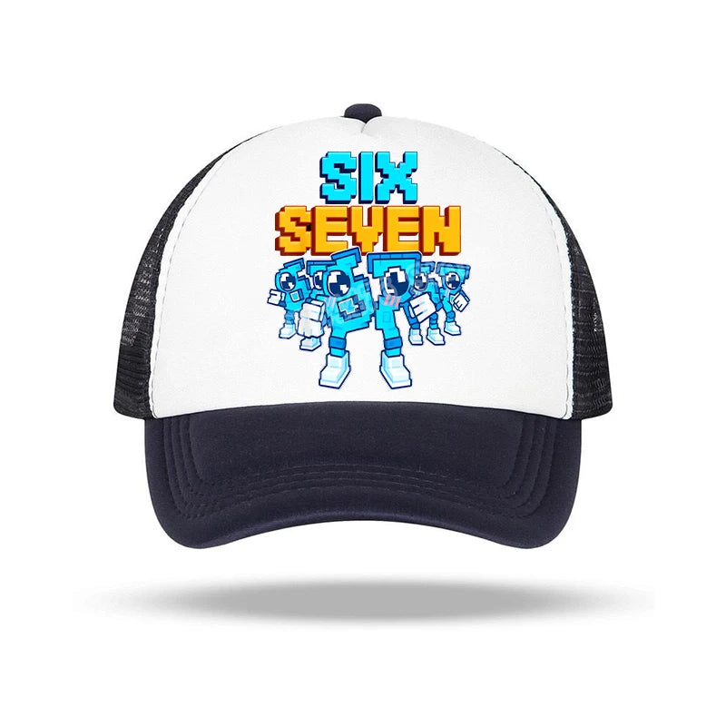 Steal a Brainrot 67 Baseball Cap Anime Character Print Sun Hat Child Adults Adjustable Peaked Caps Summer Casual Hats Xmas Gifts
